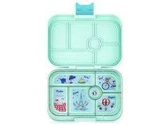 Yumbox serene aqua/paris tray 6-sections madkasse Original